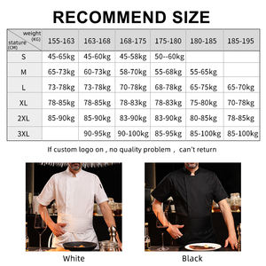 Nuova moda cafè Bar cameriere cameriere abbigliamento da lavoro cappotto da <span class=keywords><strong>Chef</strong></span> camicia da uomo vestito estivo <span class=keywords><strong>Manager</strong></span> ristorante Cook uniforme <span class=keywords><strong>Chef</strong></span> - Product Image 3