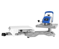 Presse à Chaud Manuelle Commerciale Neuve avec Panneau de Contrôle LCD, Imprimante à Plat, Zone d'Impression 40x50cm pour Vêtements Personnalisés