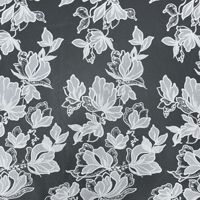 Nouveau tissu en organza brodé, dentelle soluble dans l'eau, dentelle blanche, maille, accessoires vestimentaires, tissu brodé pour robe de mariée