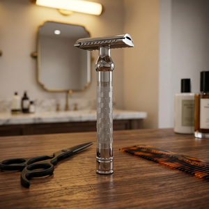มีดโกนหนวดแบบใบมีดเดี่ยวปรับได้สำหรับผู้ชาย ยี่ห้อ Madhav Metal - ราคาสุดคุ้ม - Product Image 5