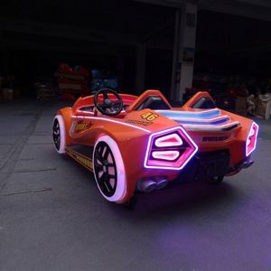 Nouvelle Voiture Électrique Carrée pour Enfants, Voiture Tamponneuse Lumineuse avec Double Télécommande pour Aire de Jeu Intérieure - Product Image 1