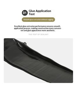 Силиконовый клей для структурных работ, для уплотнения краев каменных стен, дверей, окон, стекла, быстросохнущий, прозрачный герметик - Product Image 6