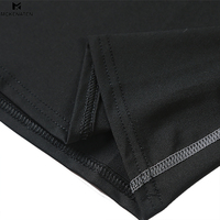 T-shirt de sport respirant et élastique pour homme, séchage rapide, manches courtes, compression, été