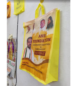 Bolsas con logotipo de diseño personalizado Bolsas de compras reutilizables Premium con impresión para eventos y promociones corporativos de marca - Product Image 2