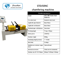 Contrôle automatique pneumatique sur mesure de la machine à chanfreiner à double extrémité