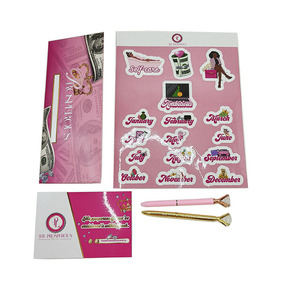 Planificateur de <span class=keywords><strong>budget</strong></span> de luxe impression mensuel Finance organisateur Journal or spirale couverture rigide pour les femmes - Product Image 5