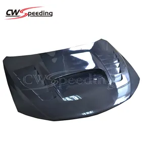 CS STYLE CARBON FIBER ENGINE HOOD BONNET FOR 2008-2011 SUBARU IMPREZA 10 STI/WRX/2.0R