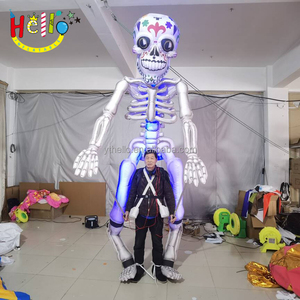Squelette gonflable lumineux pour défilé des morts, performance de marche, déguisement d'Halloween - Product Image 5