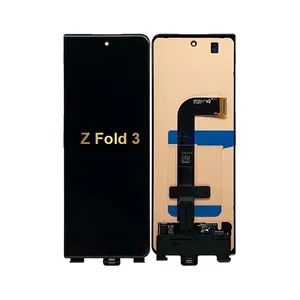 ราคายุติธรรมจอ LCD สำหรับโทรศัพท์มือถือของแท้แผงหน้าจอสัมผัสสำหรับ Samsung Z flip 3 Z พลิก Z พับ2 3 Z พร้อมกรอบ