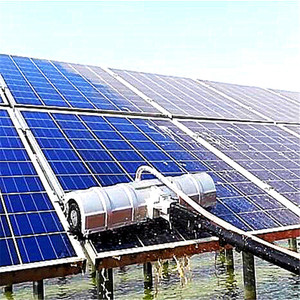 Supporto di fabbrica palo telescopico pennello Strumenti di Solare Fotovoltaico Pannello Macchina di Pulizia - Product Image 1
