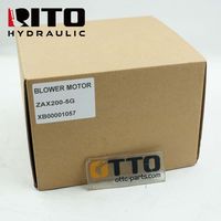 Moteur de soufflerie de ventilateur d'excavatrice RITO XB00001057, moteur de soufflerie de refroidisseur d'air ZX470-5G ZX450-5G ZX490-5G pour Hitachi