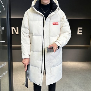 Утепленный плащ унисекс для пар, для активного отдыха, удлиненный, толстый, теплый - Product Image 2