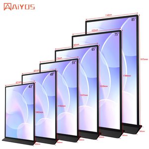 55 इंच से 98 इंच फुल स्क्रीन फ्लोर खड़ा कियोस्क 4k uhd इनडोर डिजिटल साइनेज विज्ञापन खिलाड़ी विज्ञापन प्रदर्शन मशीन - Product Image 6