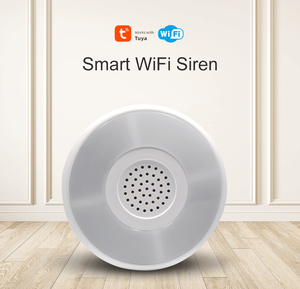 Tuya ไซเรนเตือนภัยอัจฉริยะสำหรับบ้าน, <span class=keywords><strong>220V</strong></span> แบตเตอรี่สำรอง WiFi พร้อมสัญญาณเตือนด้วยเสียงและไฟ - Product Image 2
