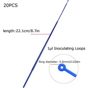 מחיר נמוך באיכות גבוהה מדעי Labwares חד פעמי ועיקור פוליסטירן Inoculating לולאות ומחטים - Product Image 4