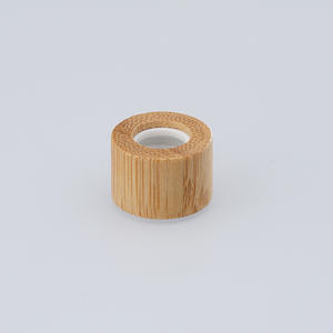 หลอดหยดพลาสติกไม้ไผ่แบบใช้ซ้ำได้ หัวยางสีขาว ขนาด 18/20/24 มม. ป้องกันการรั่วซึม สำหรับขวดน้ำมันหอมระเหย - Product Image 2