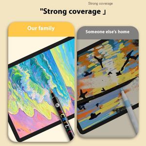 Marcadores acrílicos de caja negra pequeña para <span class=keywords><strong>Amazon</strong></span>, 72 colores, doble extremo, doble color, impermeable, punta suave, juego de plástico DIY - Product Image 4