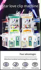 เครื่องคีบตุ๊กตาหยอดเหรียญแบบขายส่ง เครื่องขายของรางวัลหยอดเหรียญแบบใช้หยอดเหรียญ - Product Image 5