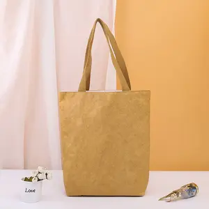 Manufacturers wholesale disposable food grade custom brown kraft, paper bags packing bags without handle/