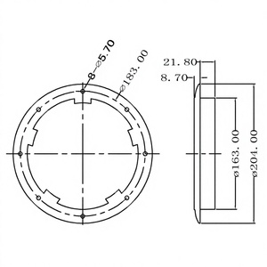 Escotilla para Kayak de 6 Pulgadas con Bolsa Impermeable y Sellada, Accesorios de Almacenamiento para Kayak, Fabricada por Source - Product Image 1