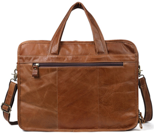 Nuevo Maletín <span class=keywords><strong>de</strong></span> negocios Vintage informal <span class=keywords><strong>para</strong></span> <span class=keywords><strong>hombre</strong></span>, bolso <span class=keywords><strong>de</strong></span> cuero genuino <span class=keywords><strong>de</strong></span> 15,6 ", bolso <span class=keywords><strong>para</strong></span> ordenador portátil <span class=keywords><strong>para</strong></span> <span class=keywords><strong>hombre</strong></span> - Product Image 4