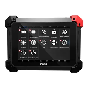 XTOOL PS90 HDOBD2自動車用スキャナートラック診断ツールPS90HD、Wifi/BTを備えたマルチブランドの大型トラック用