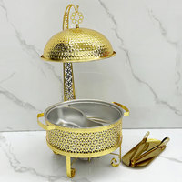 Luxus 8L Edelstahl Chafing Dish für Hotels & Catering für Buffets & Corporate Events Neues Design Chafing Dish Buffet Set