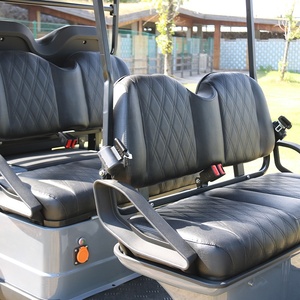 Venta al por mayor de calidad superior 48V eléctrico Push Golf Cart Durable 6 Passenger Ebike Limo Golf Cart - Product Image 3