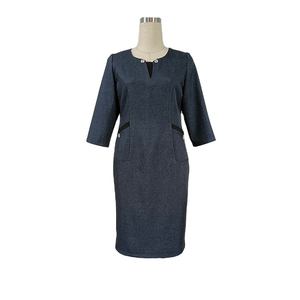 Robes décontractées pour femmes de style africain de haute qualité, taille plus, boutonnées, 100% polyester - Product Image 4