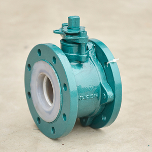 Vanne à bille de 3 pouces doublée de plastique - Product Image 6