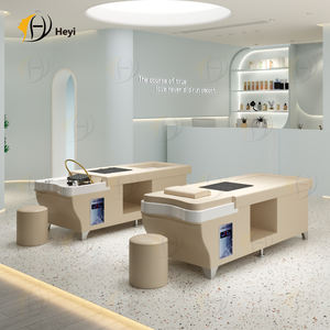 Precio al por mayor multifunción salón de lavado de pelo cama respaldo elevador eléctrico masaje tailandés champú cama y pedicura - Product Image 5