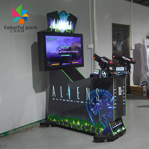 Venta caliente Simulador de alta calidad que funciona con monedas interior Aliens Time Crisis Arcade máquina de disparos videojuegos máquina de Arcade - Product Image 2
