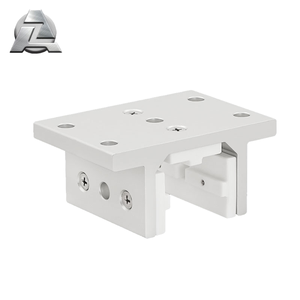 Riel deslizante lineal de aleación de aluminio CNC plateado de 25x25mm, serie 6000, con ranura en T y rodamiento lineal - Product Image 1