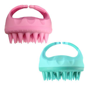 Masajeador de cuero cabelludo, cepillo de champú suave, depurador de cuero cabelludo, cepillo de lavado de cabello para el crecimiento del cabello y el cuidado del cuero cabelludo - Product Image 1