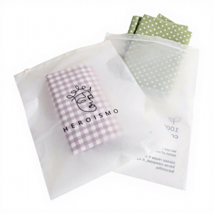 XCGS PBAT 100% geri dönüşüm biyobozunur Zip çanta konfeksiyon ürün ambalajı için Compostable fermuarlı çanta - Product Image 1