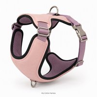 Nylon-Hundegeschirr mit Schnellverschluss Verstellbares Haustiergeschirr Robuster Metall-D-Ring für Kleine Mittlere und Große Hunde