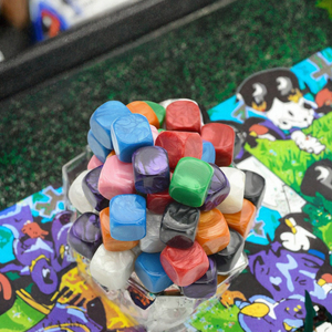 Dado da Casinò Personalizzato a 6 Facce in Acrilico da 16mm con Angoli Arrotondati, Standard D6 Vuoto, Confezionato Singolarmente per Giochi da Tavolo Promozionali - Product Image 3