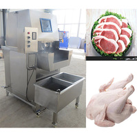 Machine automatique électrique pour la marinade, la saumure manuelle, le cornichon de bœuf, la saumure, l'injection de viande de poulet