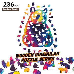 Puzzle Bois Découpé au Laser Pièces Puzzle Artistique et Jeu Familial pour Adultes et Enfants Jouet Éducatif Personnalisé Gros - Product Image 5