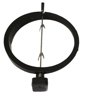 Kimstone - Accesorios Modernos de Acero Inoxidable Multifuncionales para Parrilla Kamado, <span class=keywords><strong>Kit</strong></span> de Asador de Carbón para Pollo, 18-26 Pulgadas - Product Image 1