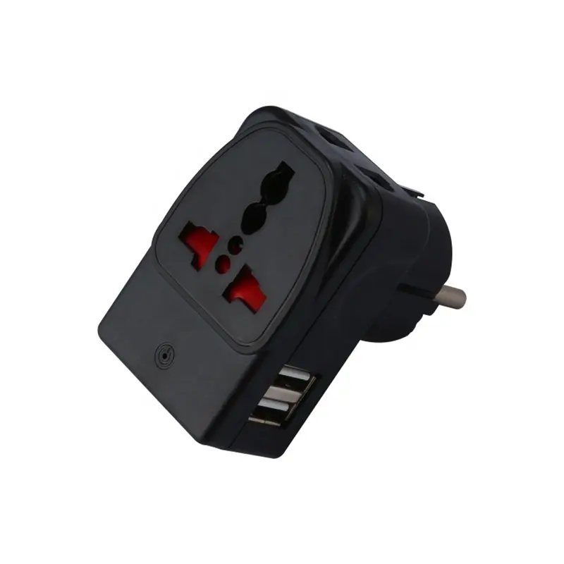 Phổ Thế Giới Anh Chúng Tôi AU Để EU Anh Ổ Cắm Điện Cắm Du Lịch Adapter Phổ Cắm Adapter Du Lịch Chargetr Núi