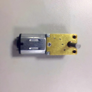 Moteur DC Twg1812 N20 32mm 300 tr/min à aimant permanent, montage sur bride, sortie verticale à 90 degrés avec boîte de vitesses - Product Image 2