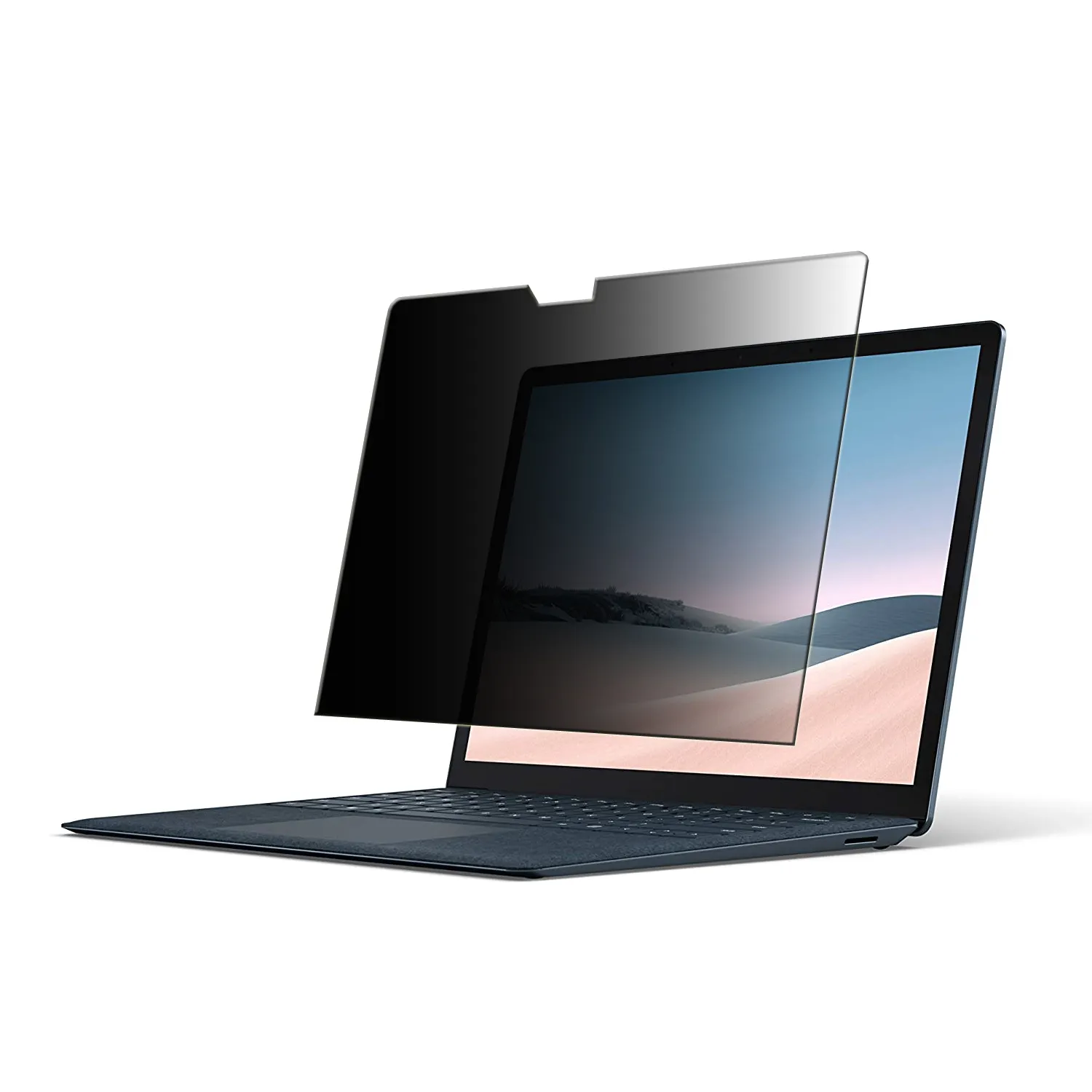 ตัวกรองความเป็นส่วนตัวคอมพิวเตอร์4ทาง,มีกาวในตัวป้องกันรอยขีดข่วนสำหรับ Microsoft Surface Laptop 1 2 3