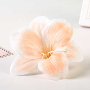Artificial <strong>Lily</strong> Heads Silk <strong>Lily</strong> Heads <strong>Flower</strong> Heads for Wedding Hanging Hair Accessories DIY Decoration - Product Image 6