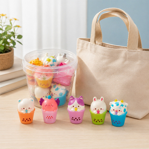 Factory Assorted Snack Animal Squishies Slow Rise Foam Tactile Play Collection Goodie Bag Fillers For Kids Parties - Product Image 3