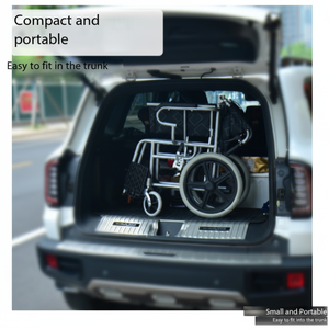 Chaise de toilette médicale mobile pour handicapés Équipement de sécurité de salle de bains avec roues pour les hôpitaux et les patients - Product Image 1