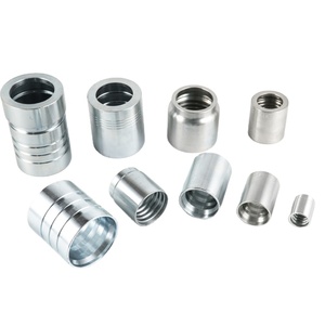 JAZZY-Raccords de tuyaux hydrauliques à virole en acier au carbone forgé pour machines agricoles - Product Image 1