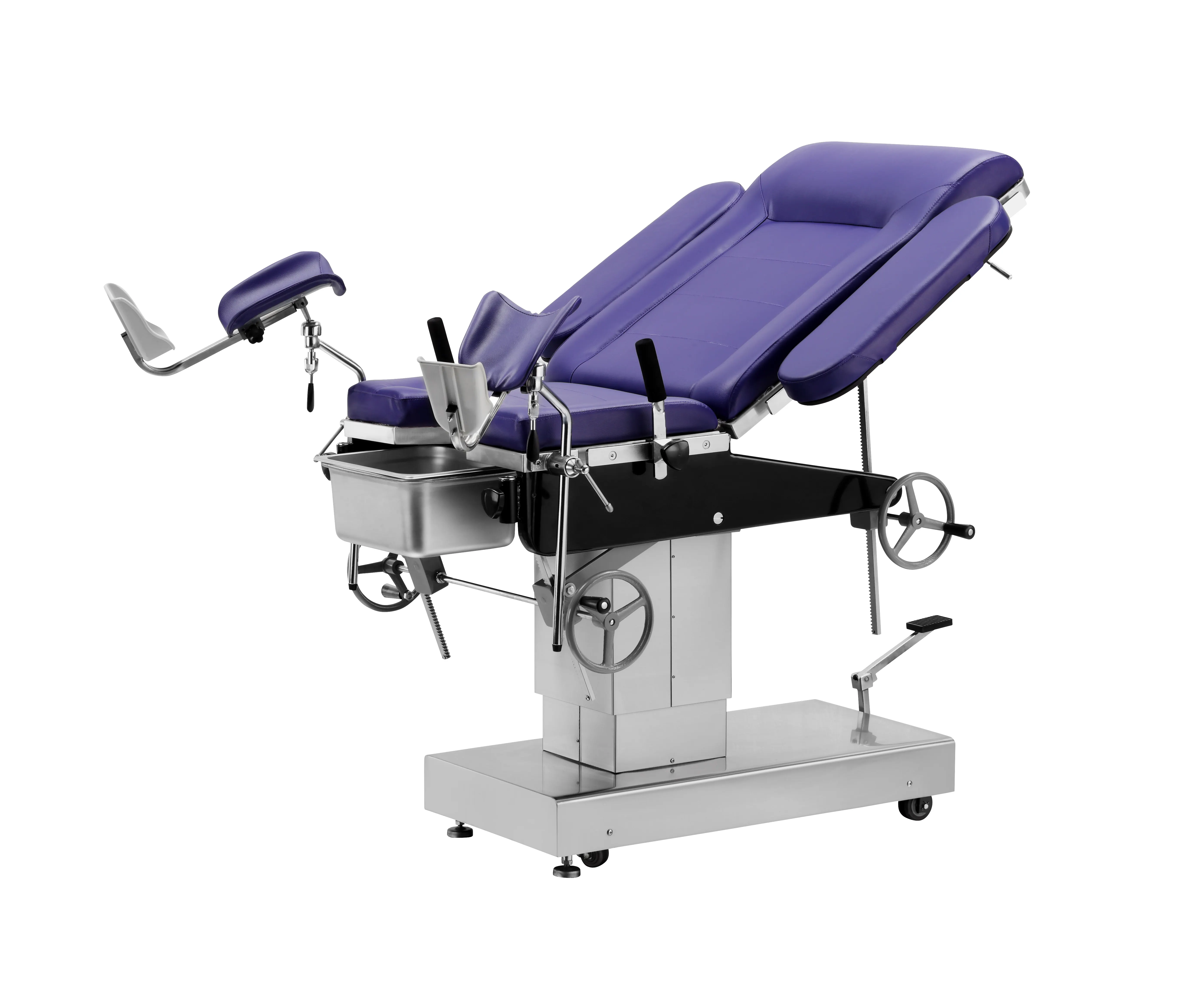 1760x600x 240-680 mm Manual Gynecology Obstetrics Operation Table Hydraulic Operating Table