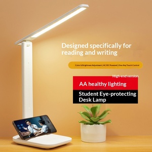 Lámpara de Mesa Plegable LED, 3 Niveles de Intensidad Regulable, Táctil, para Lectura, Cama, Nocturna, con Carga USB - Product Image 4