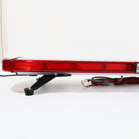 Barra de Luces LED Estroboscópica Roja y Azul BIAOCHI, 120 cm, Baliza de Seguridad para Camiones, Ambulancias, Sirena, Altavoz, Alerta de Seguridad para Accord
